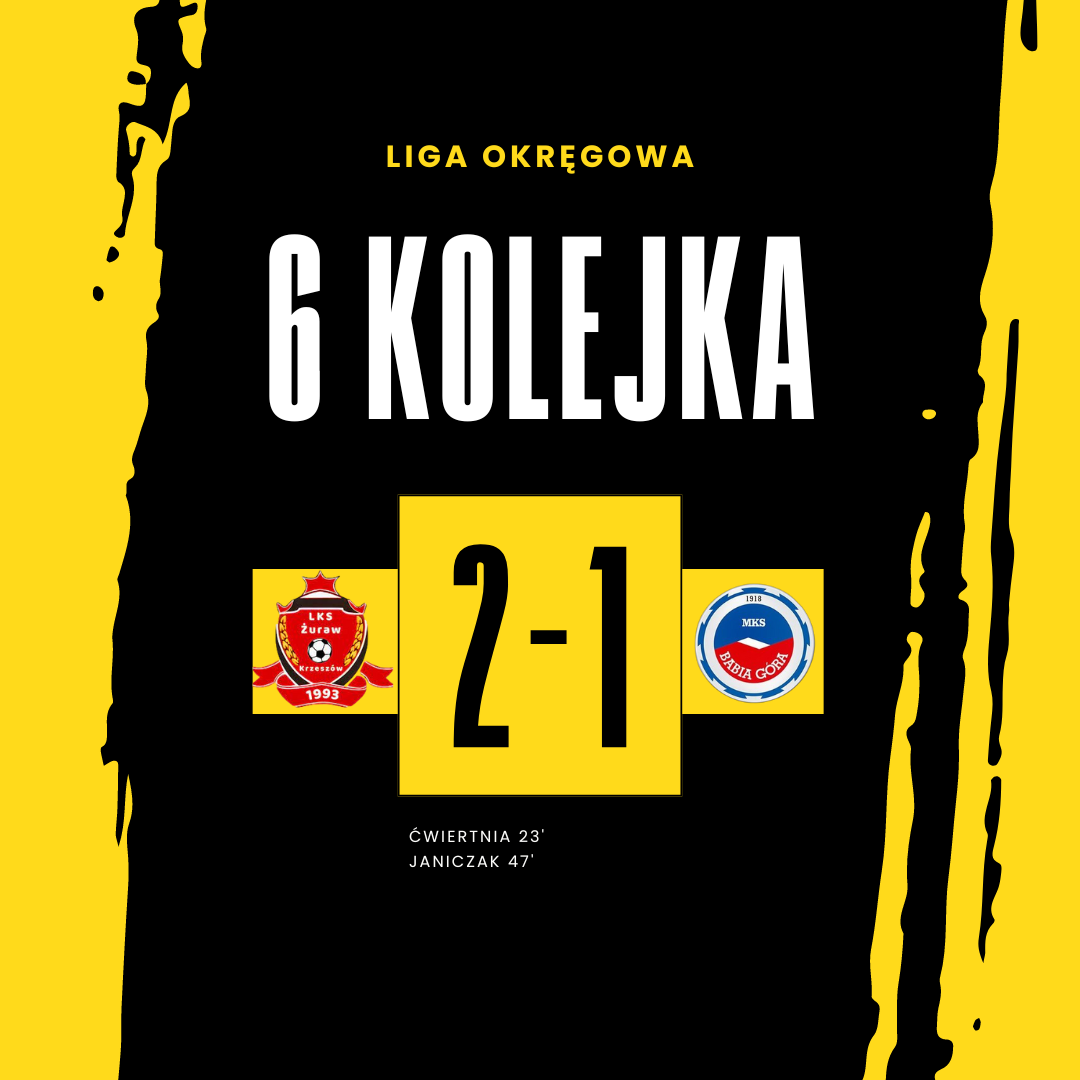 Żuraw Krzeszów 2:1 Babia Góra Sucha Beskidzka